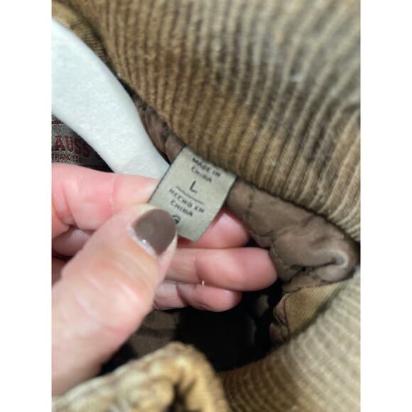 Levi’s Men’s Brown Cotton Twill Jacket with Quilted Insulated Liner Large - Picture 6 of 7